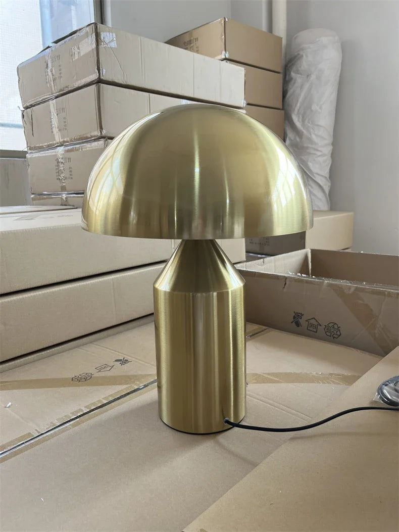 Italian Designer Mushroom Table Lamp Led Desk Light