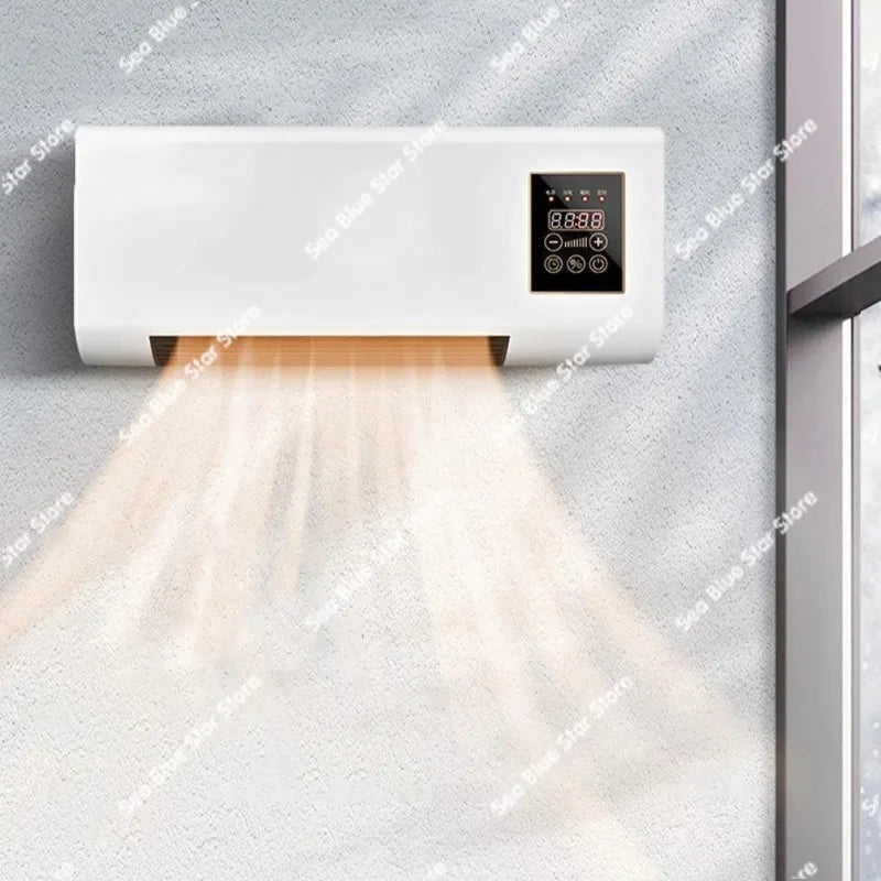 Heater 110V220V, European, Australian and American standards Warm air Wall-mounted electric heater Household bathroom Bedroom