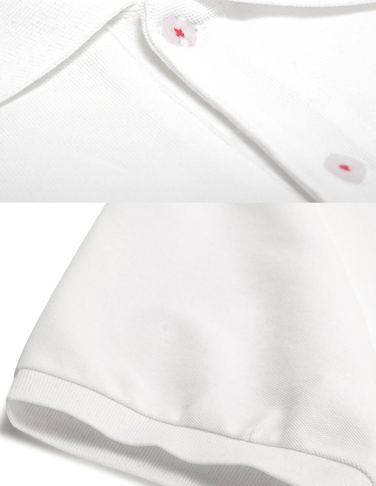 Embroidery Mens Polo Shirt Cotton Mens Casual Short Sleeve Solid White Soft T-Shirts Basic Daily Men's Loose Fit Tee Shirt Tops