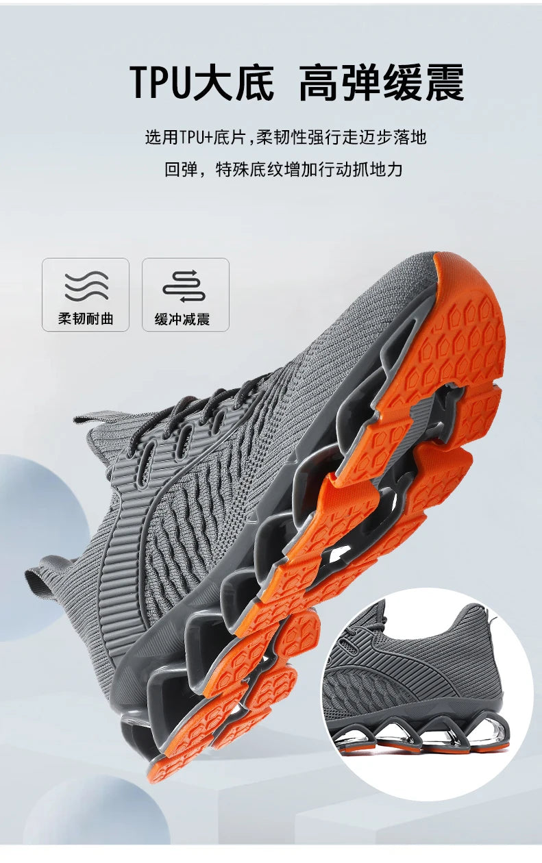 Men's Breathable Casual Sneakers Luxury Fashion Running Trainer Unisex Comfortable Wear Tenis Race Shoes