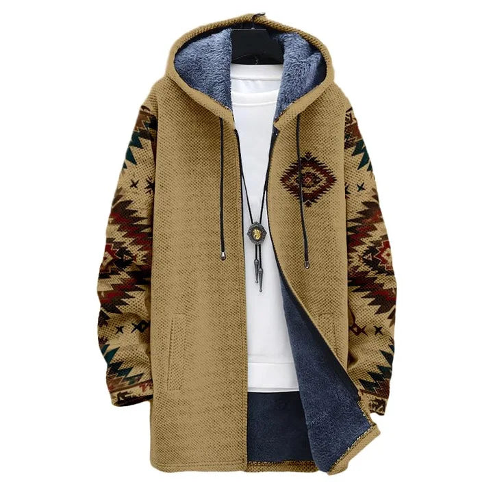 Spring Men's Trend Lapel Chenille Woolen Coat Woolen Coat