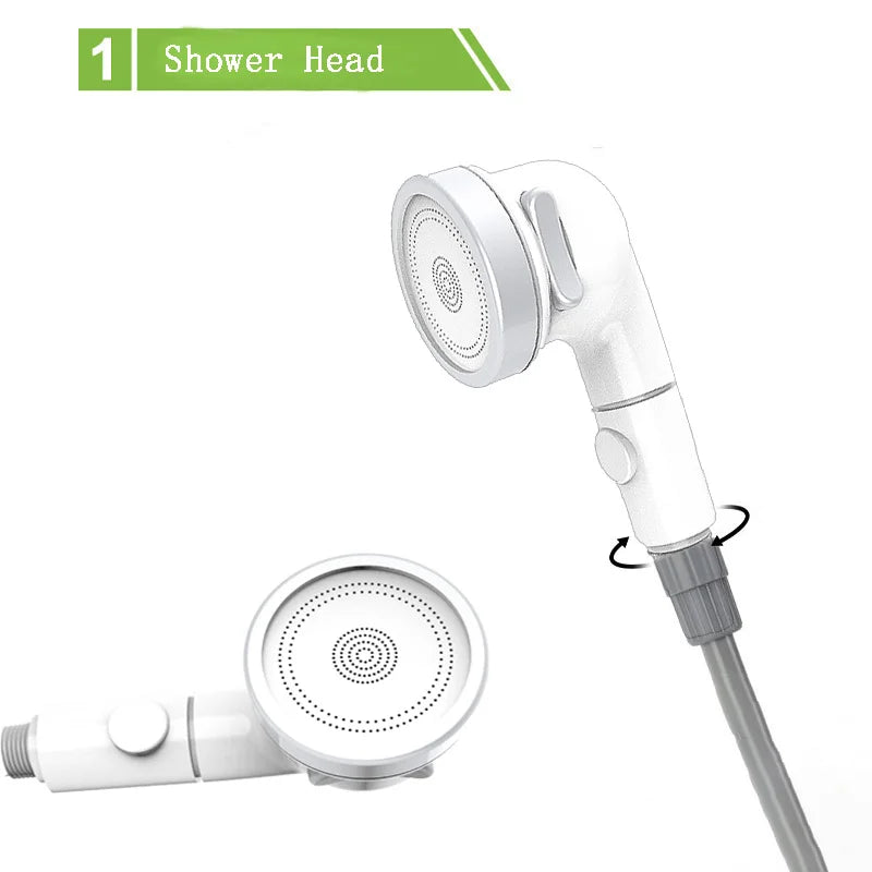 Portable shower for camping, Portable outdoor shower With LED lamp,IPX8 Camping shower pump,Suitable for Hiking,Camping，Beach