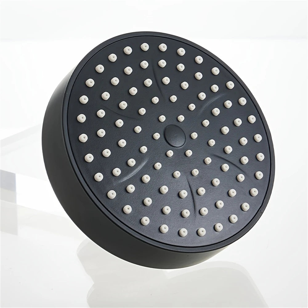 1 Piece Of Bathroom Facilities 4 Inch Black Faucet Replacement Exquisite And Compact Bathroom Beautiful Shower Head Decoration