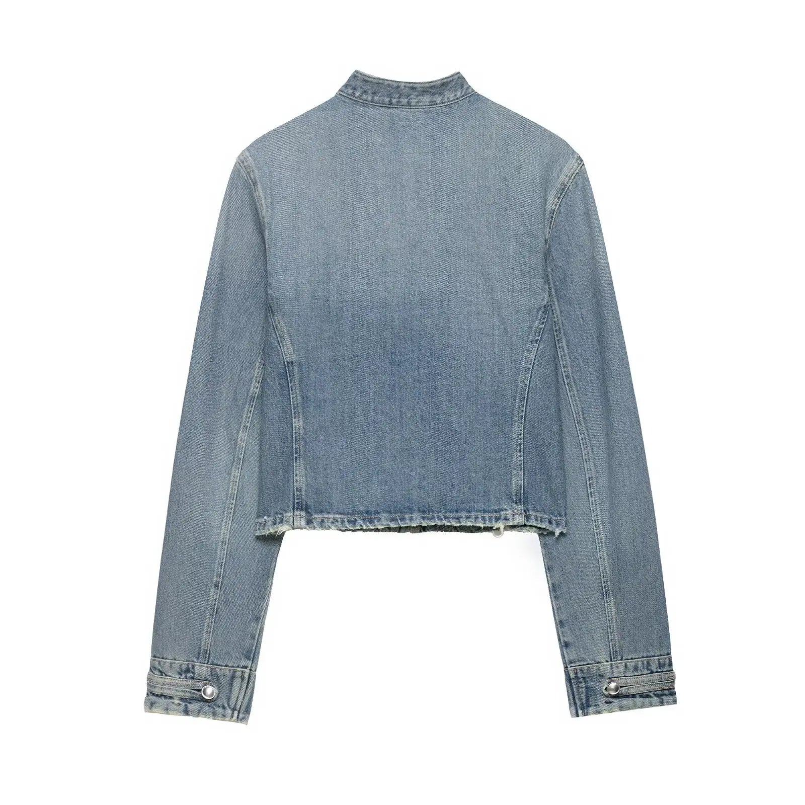 HH Women Shorts Suit Versatile Splicing Button Decoration Casual Denim Jacket+2026 Fashion High Street Low Waist Mini Shorts