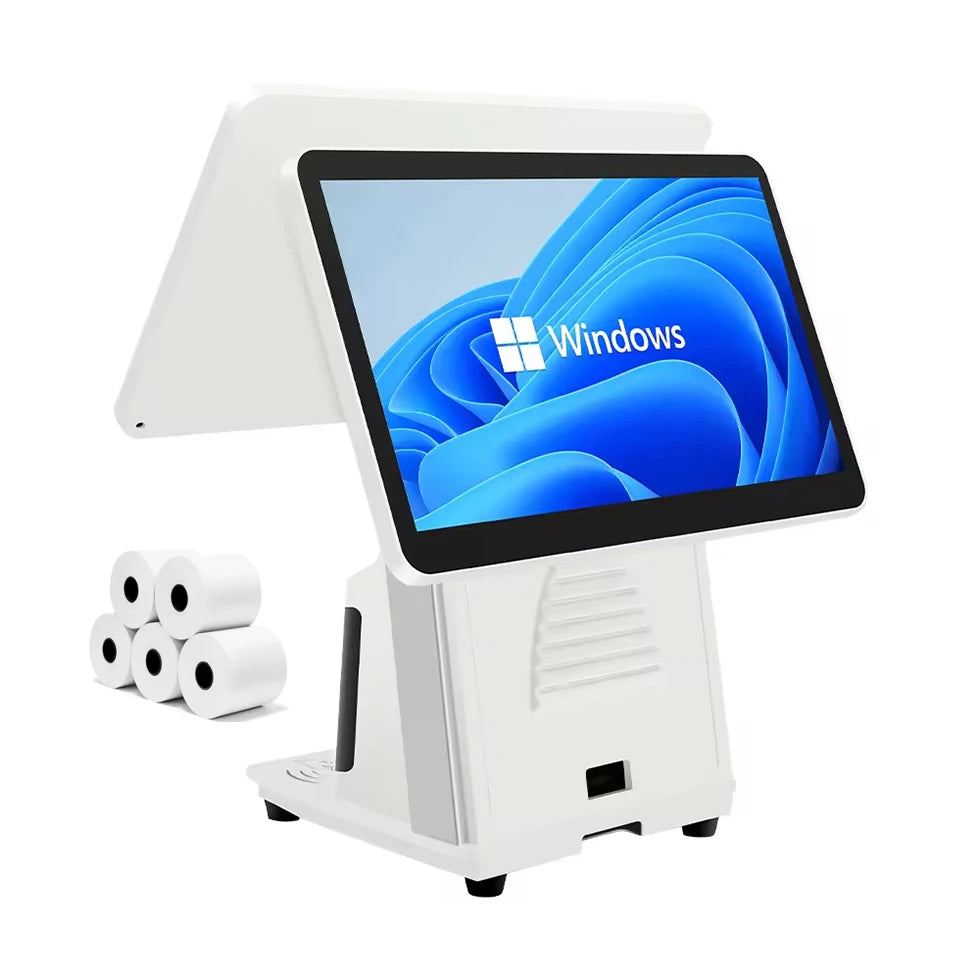 Full-Function All-in-One Touch Screen POS System Premium Cash Register Hardware Machine