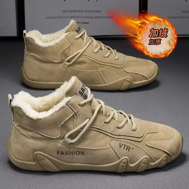 2026 Men's Lace-Up Safety Boots Non-Slip Workwear Low-Cut Shoes Abrasion-Resistant Lightweight Construction Soft Sole Sneakers
