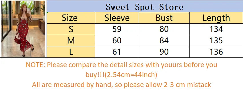 Women Two Tone Dot Print Long Sleeve Split Midi Dress Y2K Deep V Drawstring Slim Mermaid Skirt 2026 Street Club Party Outfit