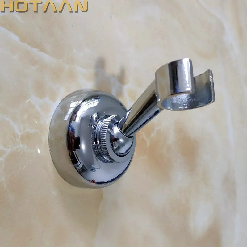 Chrome and Black Plated Solid Brass Shower Holder Wall Mounted hand shower holder bracket