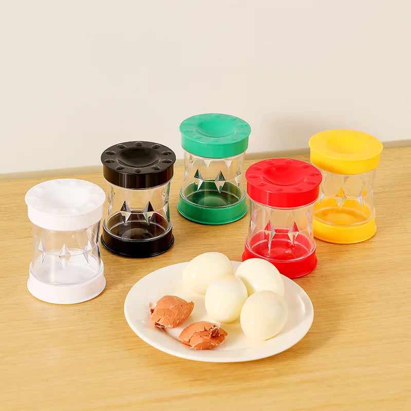 1PC Egg Peeler Hand Crank Egg Shell Remover Kitchen Gadgets Boiled Eggs Eggshell Separator Peeler Cooking Accessories