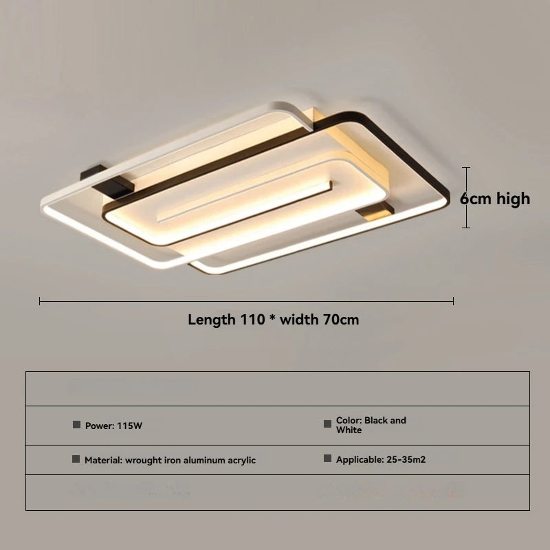 Modern LED Lights Bedroom Lights Minimalist Ceiling Lights Creative And Warm Room Lights Atmospheric Living Room Lights New Home
