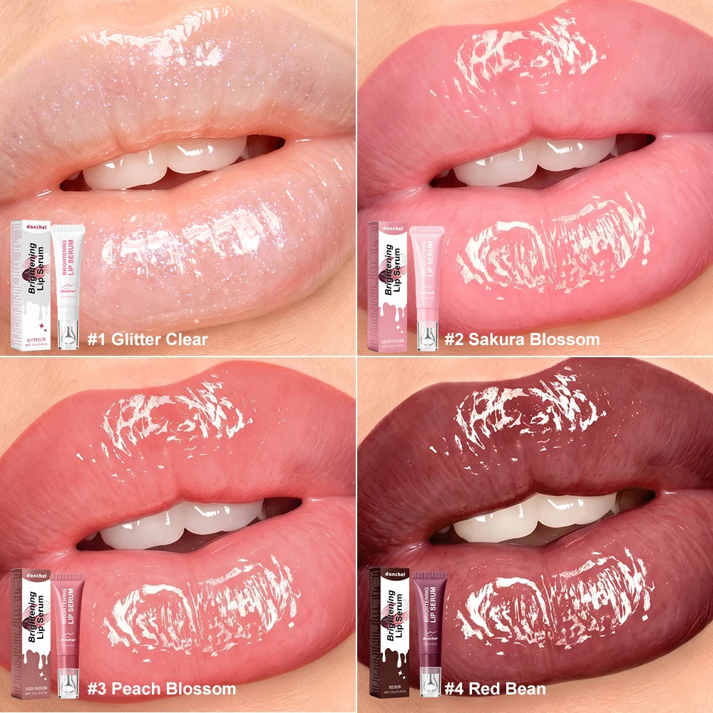 Moisturizing Lip Lotion Essence Volumizing Lip Glaze Women's Moisturizing and Moisturizing Natural Lip Gloss Hydrating Lip Gloss