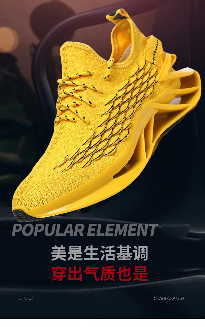 Men's Breathable Casual Sneakers Luxury Fashion Running Trainer Unisex Comfortable Wear Tenis Race Shoes