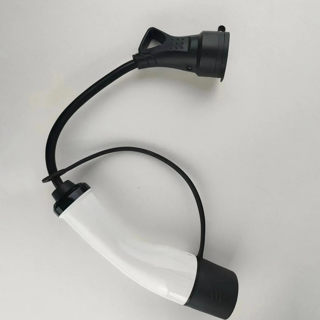 16A 7kw Type2 to Schuko Adapter Mennekes Type 2 to European Domestic Socket for Electric Scooters E-Bikes