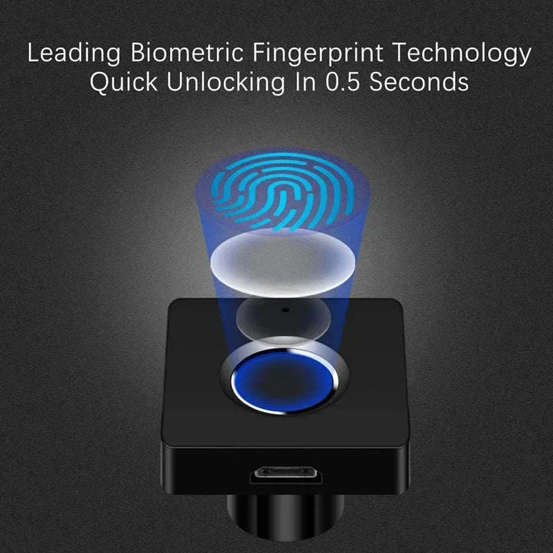 Bluetooth APP Drawer Cabinet Lock Fingerprint Digital File Letter Keyless Biometric Furniture Electronic Smart Wooden Lock