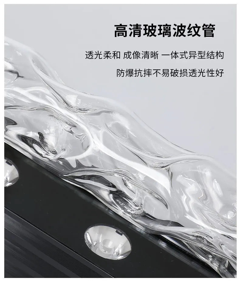 3D Dynamic Water Ripple Light Wall Washing Atmosphere Water Pattern Light Living Room Commercial KTV Background Decoration