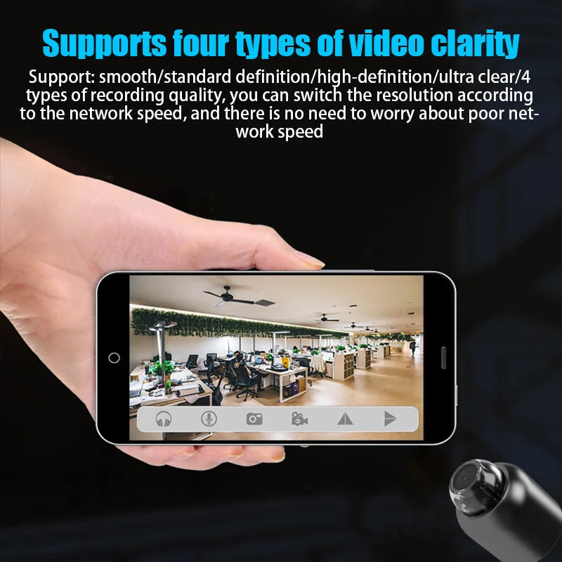 1080P Mini Camera Wireless Security Protection Remote Monitoring Camcorders Video Surveillance Smart Home Night Vision HD Camera