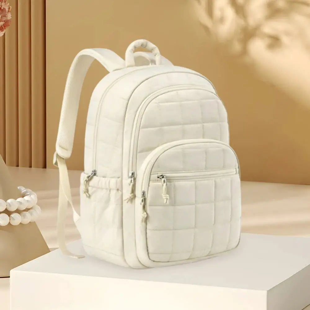 Unisex Creative Travel Backpack Fashionable Waterproof College Student Backpack Solid Color Durable Students School Bags Travel