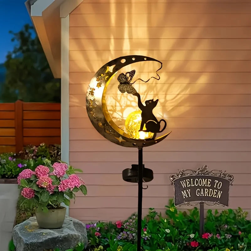 Solar outdoor landscape floor lighting, warm white outdoor ambient lighting, trail terrace garden decoration, camping wedding