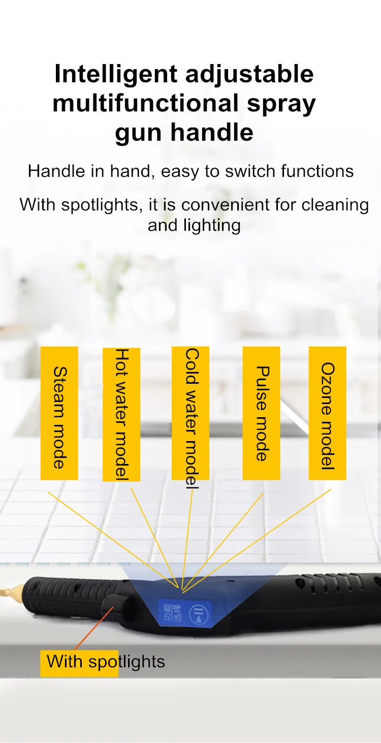 110V/220V 3500W/1700W High Temperature And High Pressure Steam Cleaner Air Conditioning Kitchen Lampblack Machine Commercial