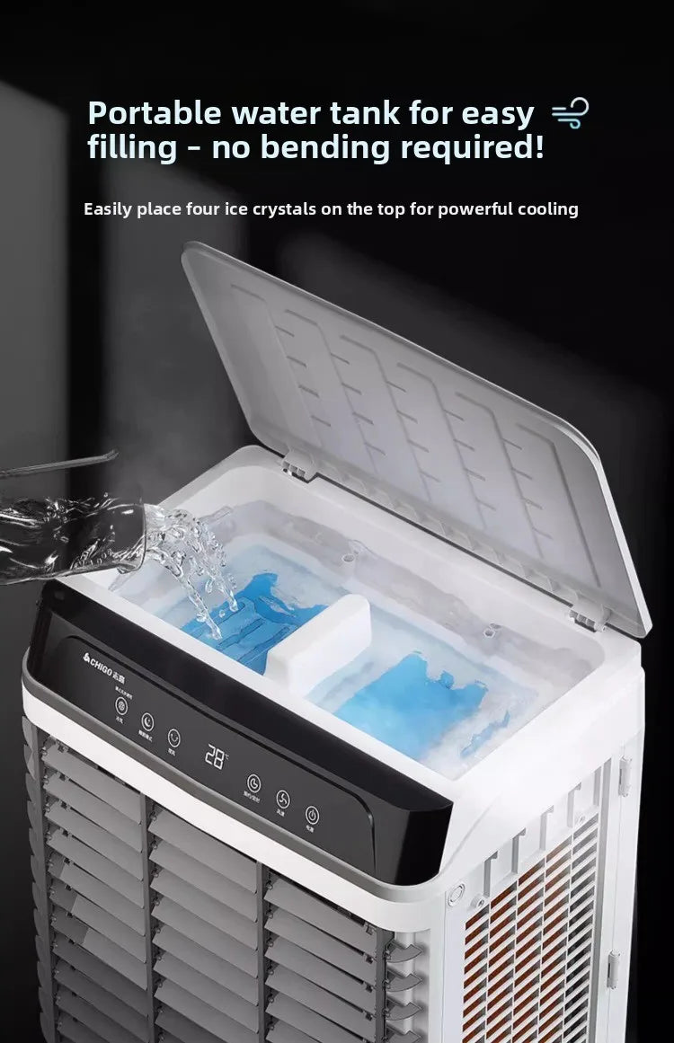 220V Chigo Cooler Fan Portable Air Conditioner Home Office Industrial Water Cooling Fan HCB1