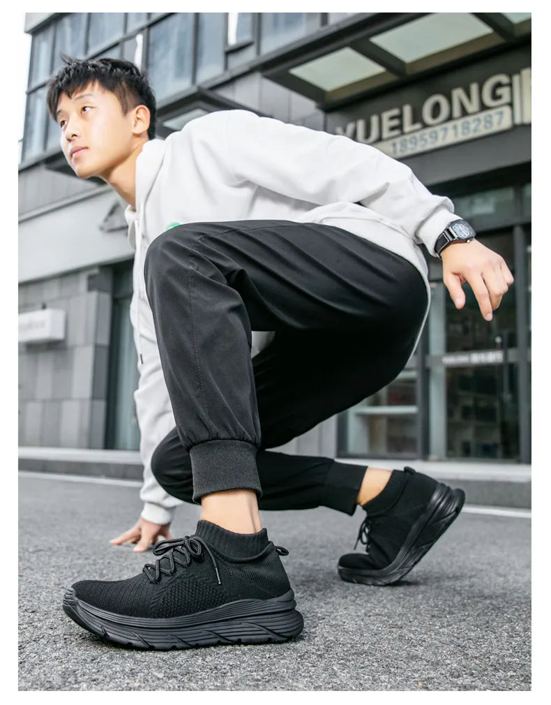 High Quality Men's Sneakers Mesh Casual Shoes Autumn 2024 New Breathable Men Shoes Tennis Male Flat Shoe Zapatillas Hombre