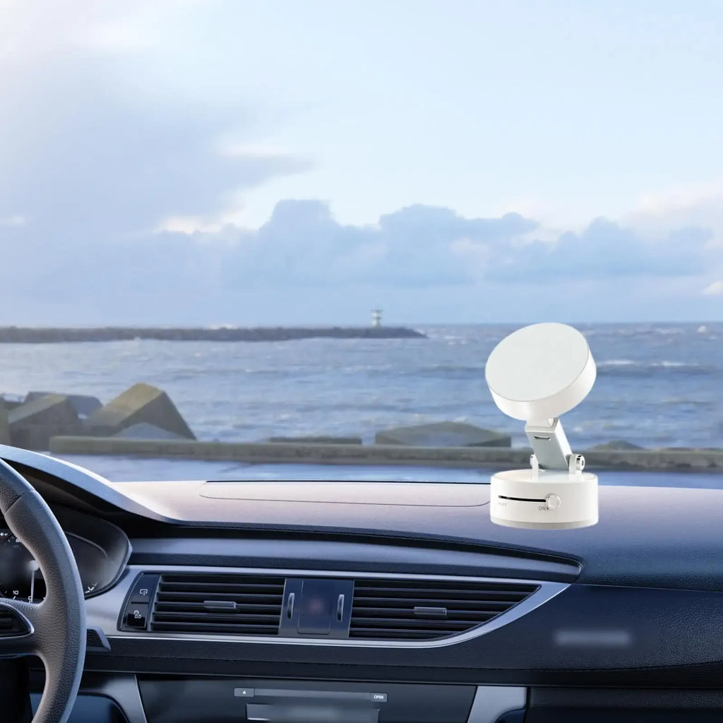 Ultra Magnetic Phone Holder Foldable Car Phone Mount Dashboard Phone Bracket 360 Degree Rotation Vacuum Suction Cup GPS Stand