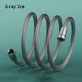 Nylon Rope Braided Shower Pipe 4 Points Universal Water Pipe Hot And Cold Shower Head Explosion-proof Connecting Pipe