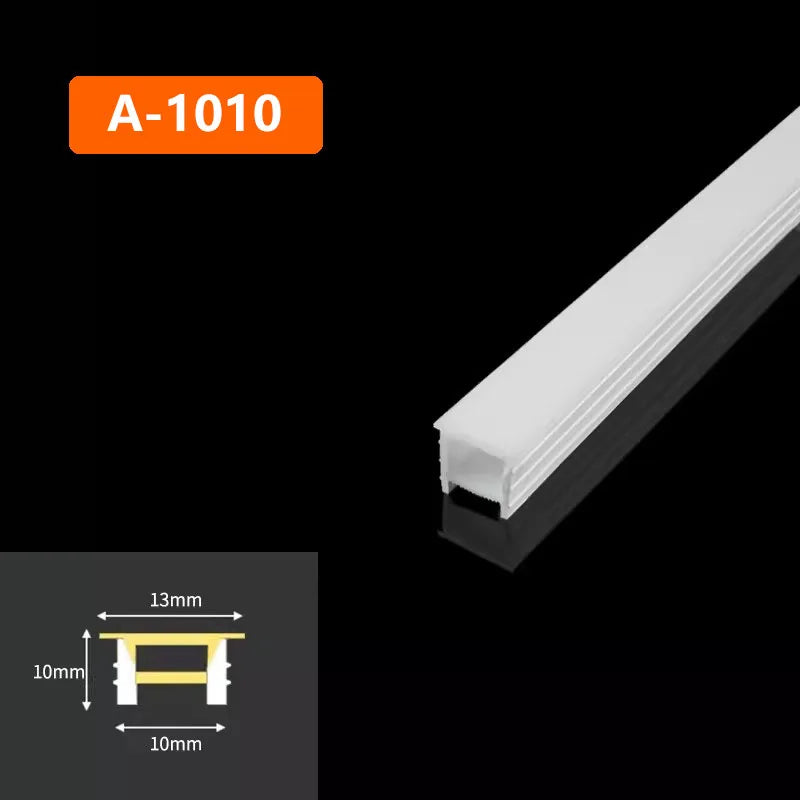 Led Neon Strip Rope Tube Waterproof Flexible Silicone Tape Diffuser for Ws2812 5050 Strip Light Home Atmosphere Decor Lighting