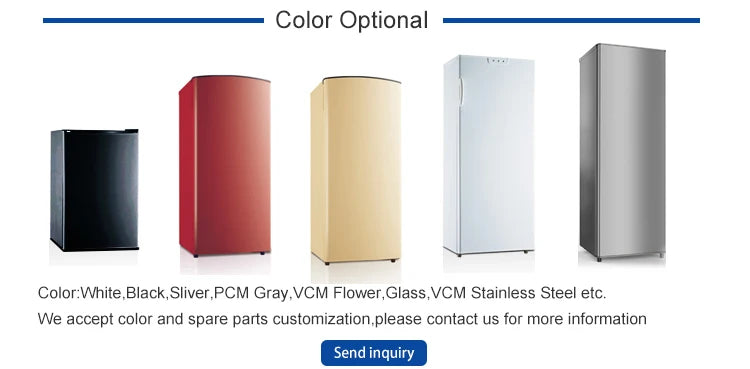 500L Manufacture Single Door Home Use Big Capacity Fridge Single Door