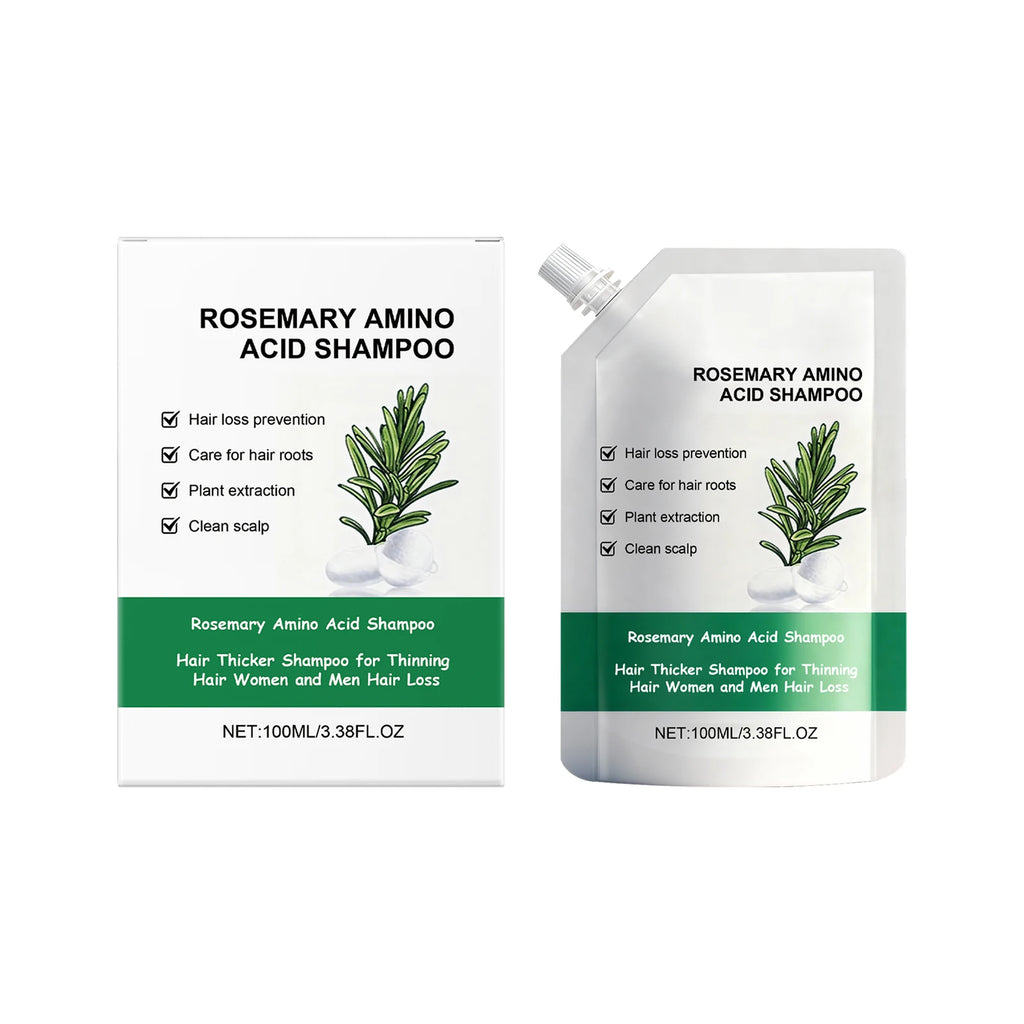 Rosemary Hair Growth Shampoo Prevent Hair Loss Treatment Hair Regrowth Amino Acid Moisturizing Hair Strengthening Shampoo 100ml