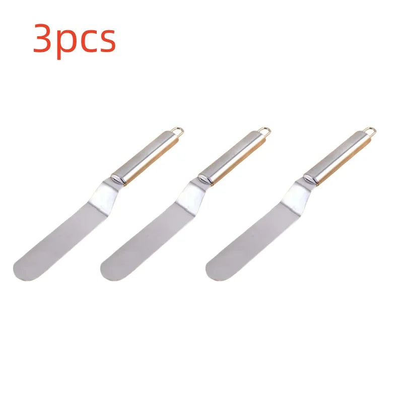Portable Cream Spatula Cake Butter Accessories Kitchen Gadgets Cake Decorating Tools Stainless Steel  Baking  Pastry Tools