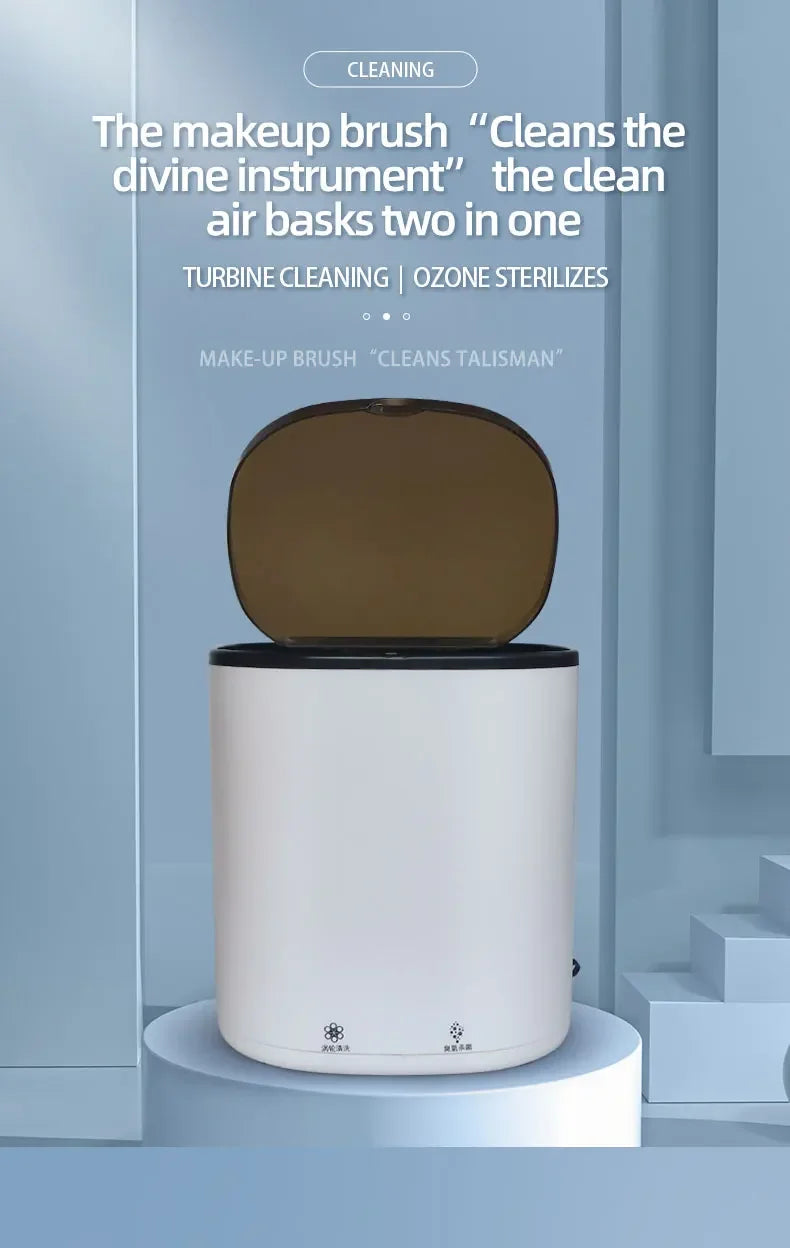 Beauty Egg Makeup Brush and Washer Quick Wash Brush Electric Scrubbing Artifact Cleaning Machine Tools Makeup Brush New Models