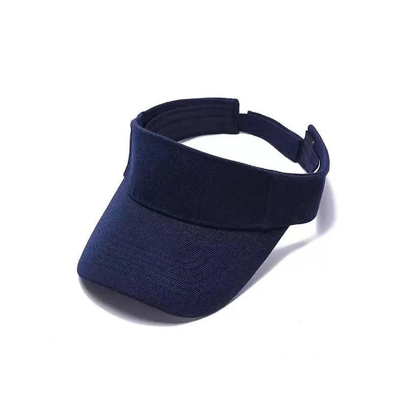 Solid Color Flat Top Cap Outdoor Sports Sunshade Baseball Cap Summer Travel Hat