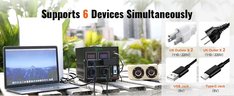 SV-2KVA 50Hz/60Hz Single Phase Step Up/ Down Transformer Control  for Power Supply