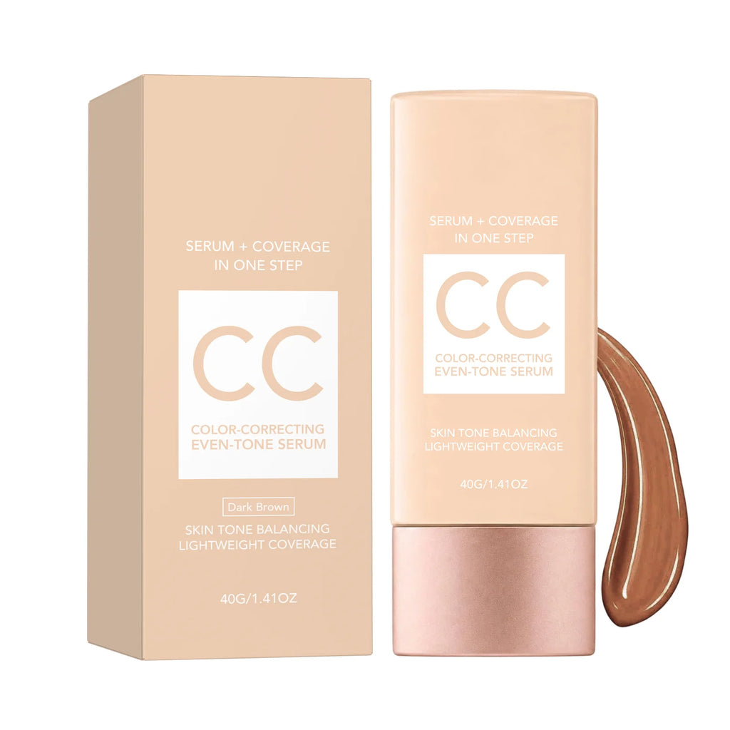 CC Cream Foundation Full Coverage Color Changing Invisible Pores Adapt Dark Skin Tone Makeup Cosmetics Korean Foundation Sticks