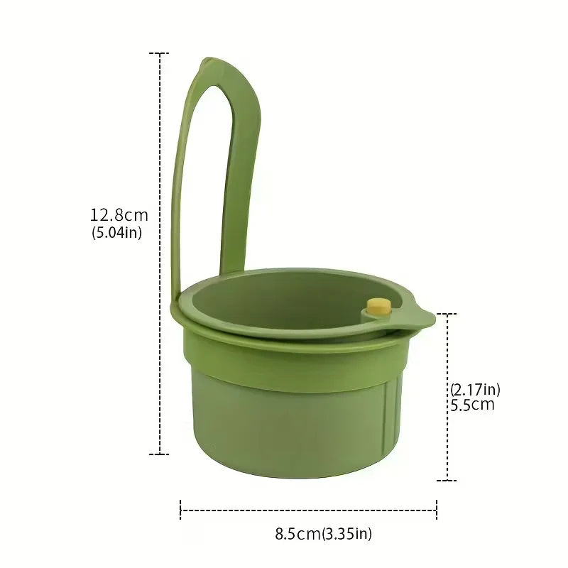 Multi-Functional Food Strainer Sink Organizer for Kitchen & Bathroom Use - Efficient Drainage And Storage Solution