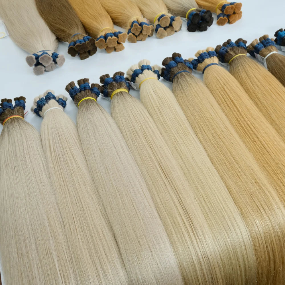 Human Hair Extensions Bulk Hair Natural No Synthetic Wholesale Price Beauty Product For Women Real Hair Vendor Vietnamese