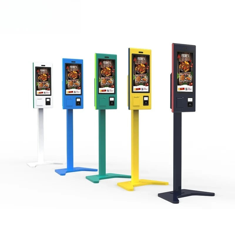 INGSCREEN Interactive Self Service Payment Kiosk Automatic Touch Screen Kiosk Self Ordering Machine for Restaurant