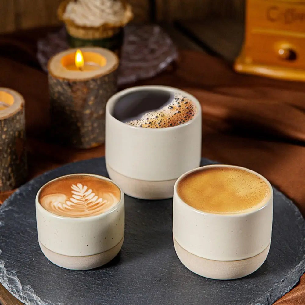 Water Cup Retro Vintage Coffee Mug Japanese-style Minimalist Matcha Cup Ceramic Tea Cup Restaurant
