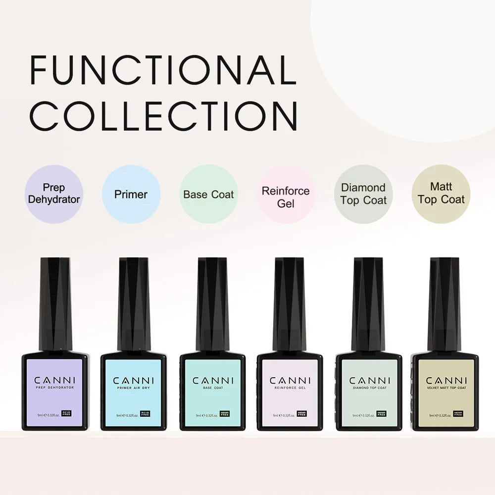 CC8 CANNI 9ml Nail Gel Polish HEMA FREE Summer Nails Color Soak Off UV LED Semi Permanent Smoothy Texture Nail Art Manicure