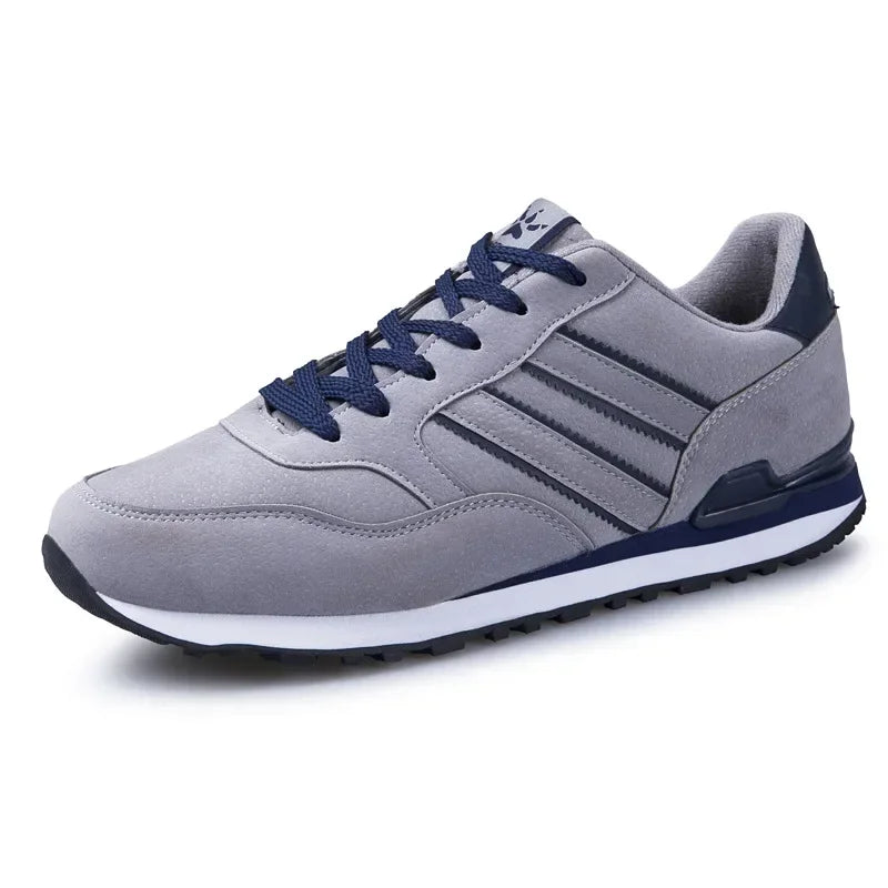 Brand Sneakers Men Outdoor Running Shoes High Quality Lace-Up Men Casual Shoes Fashion Comfortable Walking Shoes Tenis Hombres