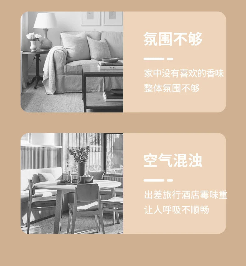 2026 New Mini Rechargeable Wall Mount Auto Aroma Diffuser Timed Fragrance Dispenser Bedroom Bathroom Odor Remover