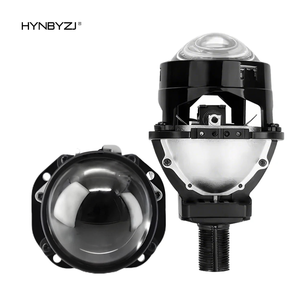 2.5 Inch Bi Led Projector Lens Led Light For H4 H7 9005 9006 Car Headlight Bulbs High Low Beam 6000K Diodes 160W Turbo Auto Lamp
