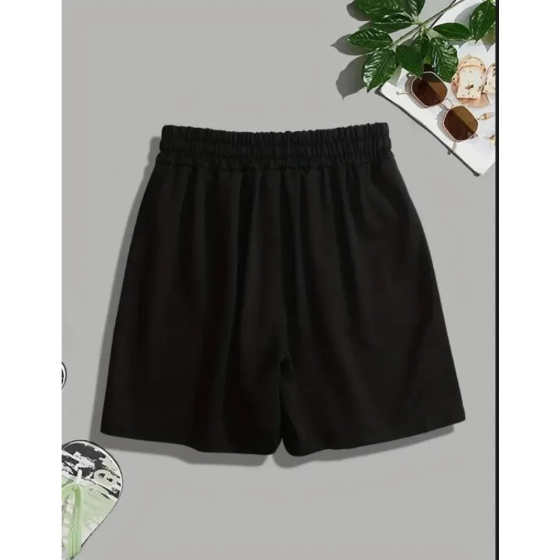 Retro Women's Fashionable Street Fashion Brand Summer New Item Unisex Casual Shorts