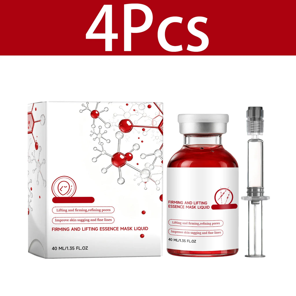 Firming Lifting Essence Mask Liquid Face Hydrating Serum Ampoule Mask Smoothing Brightening Deep Repair Facial Skin Barrier Care
