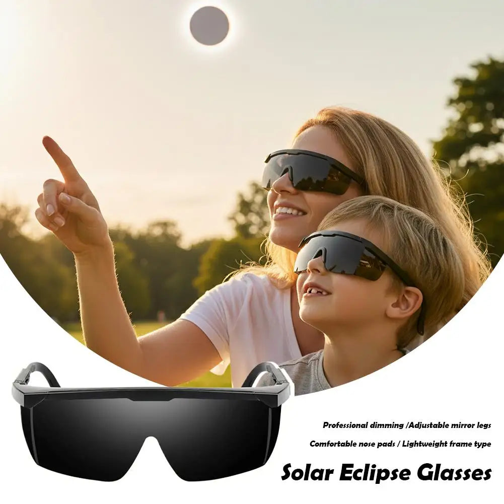 Solar Eclipse Glasses Safety Sun Viewing Paper Glasses Eye Protection UV Resistant Sun Observation Sunglasses For Direct Sun