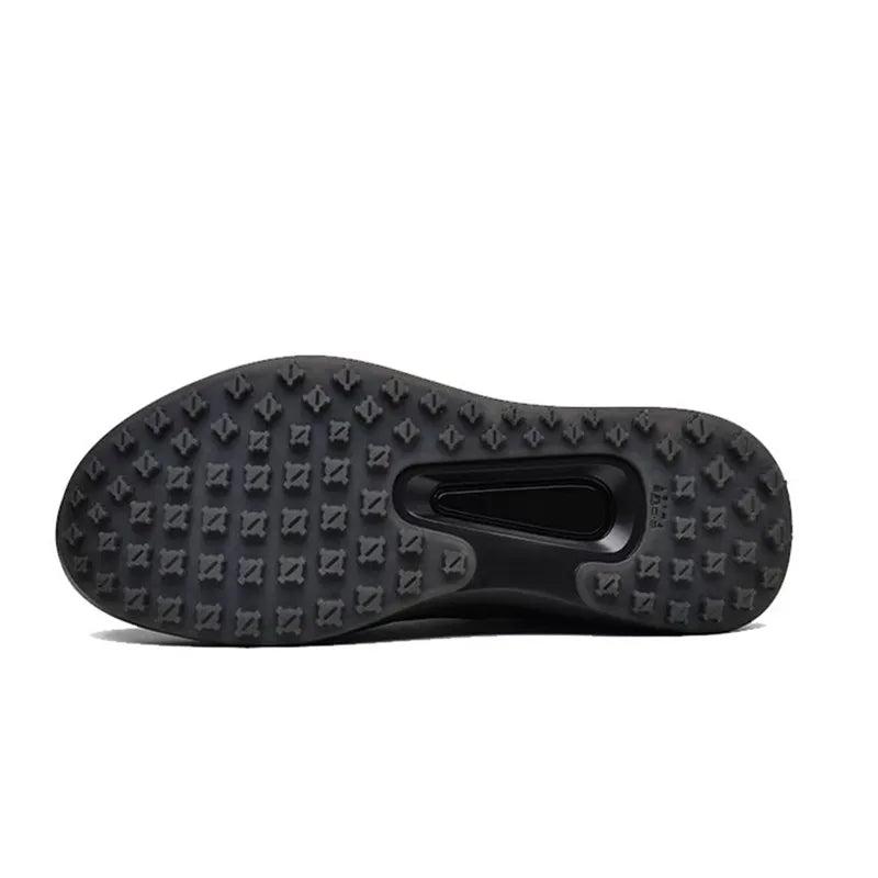 New Shoes For Men Genuine Leather Casual Shoes Cool Black Flat Skateboard Shoes Street Fashion Sneaker