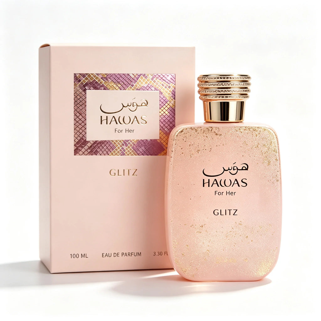 Rasasi Hawas Éclat for Her Eau de Parfum 100ML, Fresh Floral Sensual Scent for Women, Elegant Bottle, Ideal for Gifting