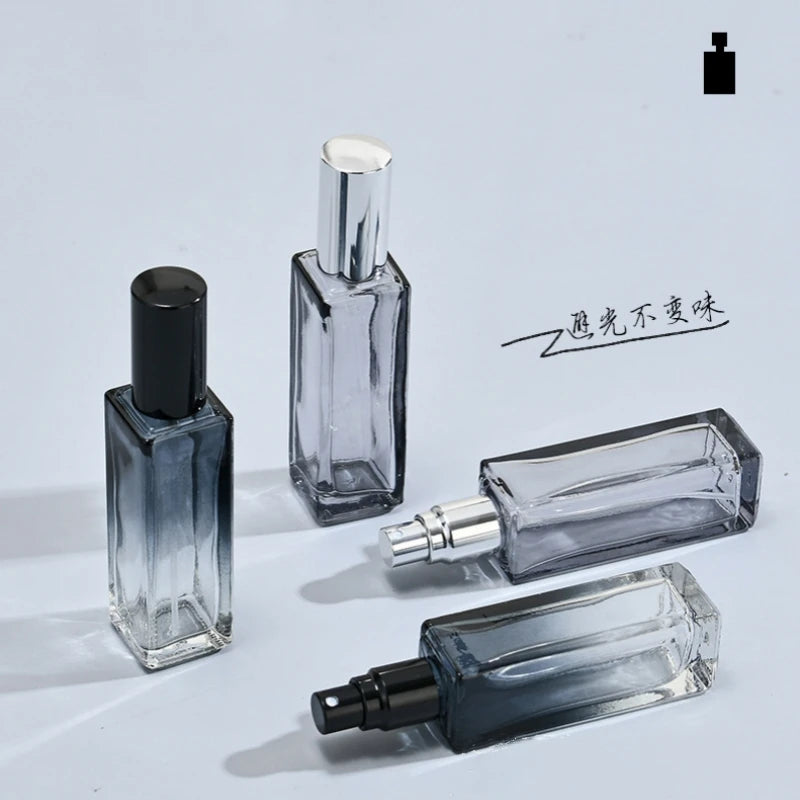 3pcs 5/10ml High Quality Perfume Spray Bottle Portable Empty Glass Cosmetic Atomizer Spray Container Travel Refillable Bottles