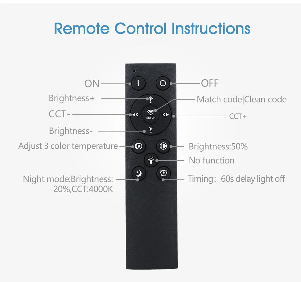 Led Ceiling Lights Large 20Inch Ultra-thin Remote Control APP Dimmable Smart Modern Lamp For Living Room Bedroom Home Decoration